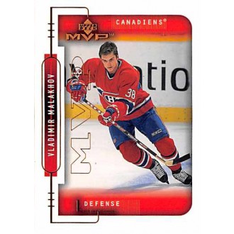 Řadové karty - Malakhov Vladimir - 1999-00 MVP No.102