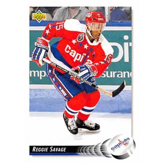 Řadové karty - Savage Reggie - 1992-93 Upper Deck No.474