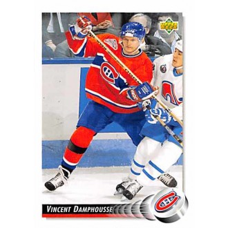 Řadové karty - Damphousse Vincent - 1992-93 Upper Deck No.476