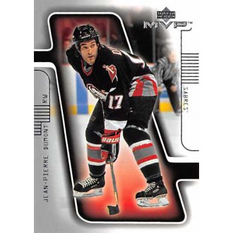 Řadové karty - Dumont Jean-Pierre - 2001-02 MVP No.22