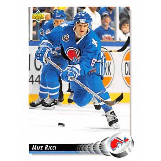 Řadové karty - Ricci Mike - 1992-93 Upper Deck No.477