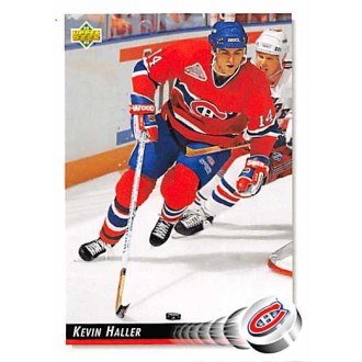 Řadové karty - Haller Kevin - 1992-93 Upper Deck No.479