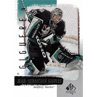 Řadové karty - Giguere Jean-Sebastien - 2000-01 SP Authentic No.2