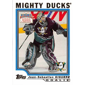 Řadové karty - Giguere Jean-Sebastien - 2004-05 National Trading Card Day No.T8