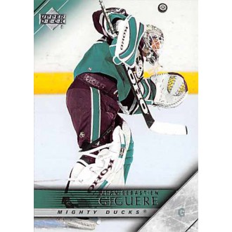 Řadové karty - Giguere Jean-Sebastien - 2005-06 Upper Deck No.6