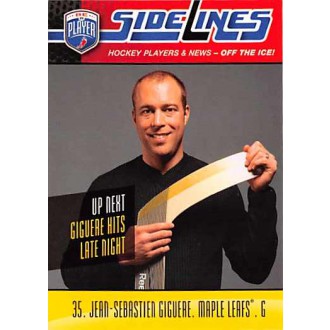 Insertní karty - Giguere Jean-Sebastien - 2009-10 Be A Player Sidelines No.S21