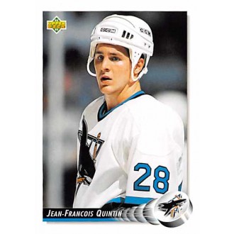 Řadové karty - Quintin Jean-Francois - 1992-93 Upper Deck No.483