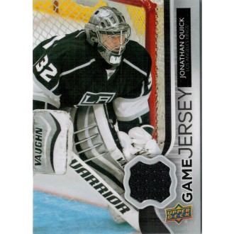Jersey karty - Quick Jonathan - 2014-15 Upper Deck Game Jerseys No.GJ-JQ
