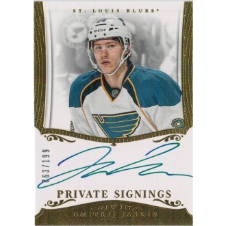 Podepsané karty - Jaškin Dmitrij - 2013-14 Dominion Private Signings No.PS-DJ