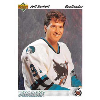 Řadové karty - Hackett Jeff - 1991-92 Upper Deck No.58