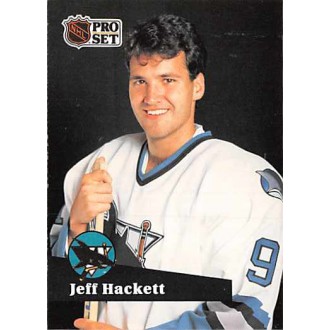 Řadové karty - Hackett Jeff - 1991-92 Pro Set No.331