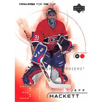 Řadové karty - Hackett Jeff - 2001-02 Challenge for the Cup No.45