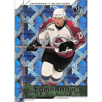 Insertní karty - Hejduk Milan - 1999-00 SP Authentic Tomorrows Headliners No.TH4