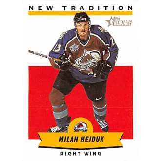 Insertní karty - Hejduk Milan - 2000-01 Topps Heritage New Tradition  No.NT3