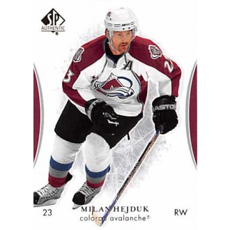Řadové karty - Hejduk Milan - 2007-08 SP Authentic No.72