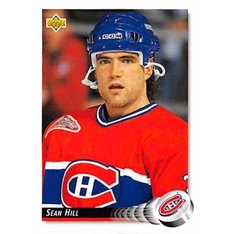 Řadové karty - Hill Sean - 1992-93 Upper Deck No.523