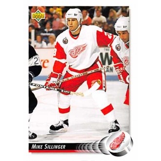 Řadové karty - Sillinger Mike - 1992-93 Upper Deck No.524