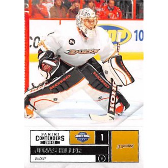 Řadové karty - Hiller Jonas - 2011-12 Contenders No.38