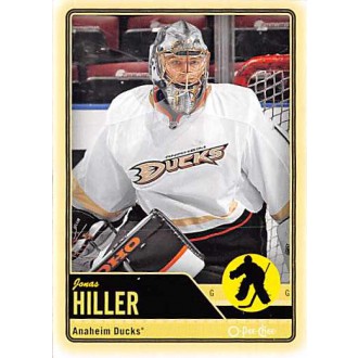 Řadové karty - Hiller Jonas - 2012-13 O-Pee-Chee No.419