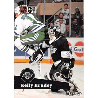 Řadové karty - Hrudey Kelly - 1991-92 Pro Set French No.102