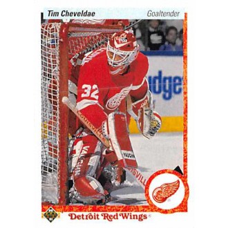 Řadové karty - Cheveldae Tim - 1990-91 Upper Deck No.393