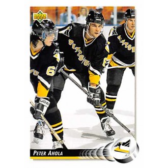 Řadové karty - Ahola Peter - 1992-93 Upper Deck No.526