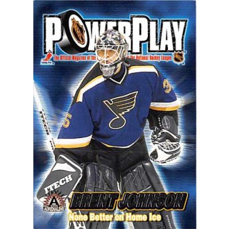 Insertní karty - Johnson Brent - 2001-02 Adrenaline Power Play No.30