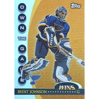 Insertní karty - Johnson Brent - 2002-03 Topps Own The Game No.OTG20