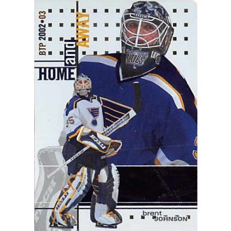 Řadové karty - Johnson Brent - 2002-03 Between The Pipes No.145