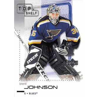 Řadové karty - Johnson Brent - 2002-03 Top Shelf No.76