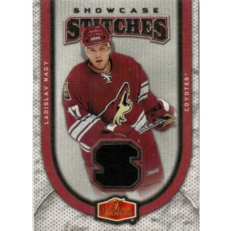 Jersey karty - Nagy Ladislav - 2006-07 Flair Showcase Stitches No.SS-LN