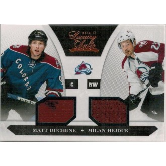 Jersey karty - Hejduk Milan, Duchene Matt - 2010-11 Luxury Suite No.81