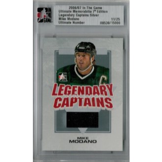 Jersey karty - Modano Mike - 2006-07 ITG Ultimate Memorabilia Legendary Captains No.14