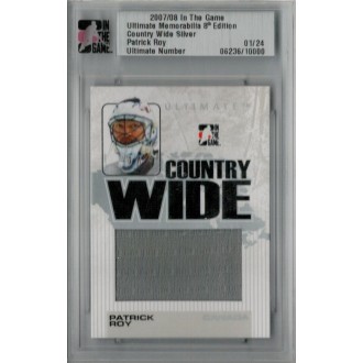 Jersey karty - Roy Patrick - 2007-08 ITG Ultimate Memorabilia Country Wide No.23