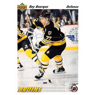 Řadové karty - Bourque Ray - 1991-92 Upper Deck No.255