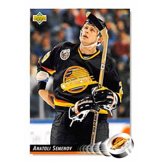 Řadové karty - Semenov Anatoli - 1992-93 Upper Deck No.535