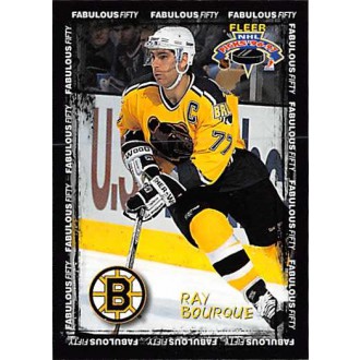 Insertní karty - Bourque Ray - 1996-97 Fleer NHL Picks Fabulous 50 No.3