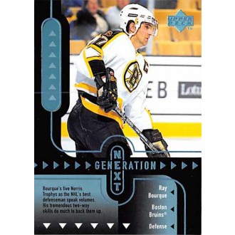 Insertní karty - Bourque Ray, Poti Tom - 1998-99 Upper Deck Generation Next  No.GN17