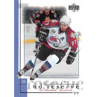 Řadové karty - Bourque Ray - 2000-01 UD Reserve No.21