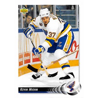 Řadové karty - Miehm Kevin - 1992-93 Upper Deck No.543