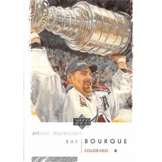 Řadové karty - Bourque Ray - 2002-03 Artistic Impressions No.24