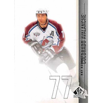 Řadové karty - Bourque Ray - 2010-11 SP Authentic No.52