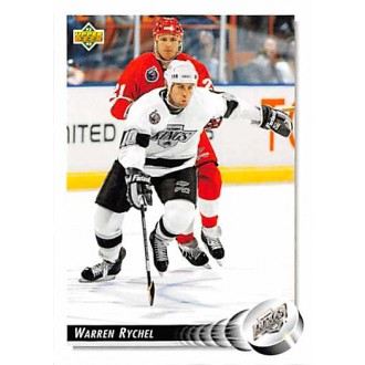 Řadové karty - Rychel Warren - 1992-93 Upper Deck No.547
