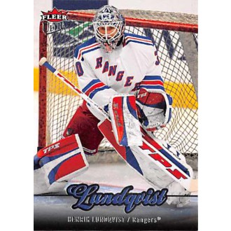 Řadové karty - Lundqvist Henrik - 2007-08 Ultra No.65
