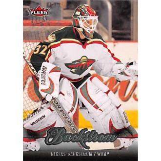 Řadové karty - Backstrom Niklas - 2007-08 Ultra No.100