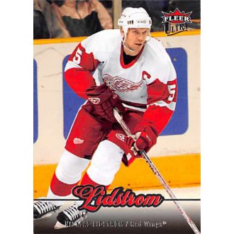 Řadové karty - Lidstrom Nicklas - 2007-08 Ultra No.126
