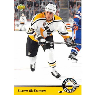 Řadové karty - McEachern Shawn - 1992-93 Upper Deck No.565