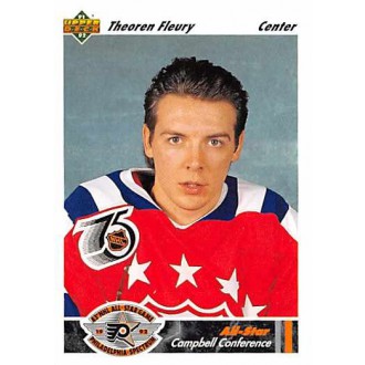 Řadové karty - Fleury Theoren - 1991-92 Upper Deck No.630