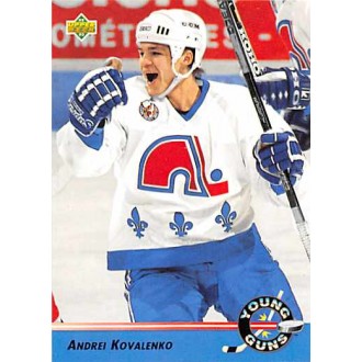 Řadové karty - Kovalenko Andrei - 1992-93 Upper Deck No.567