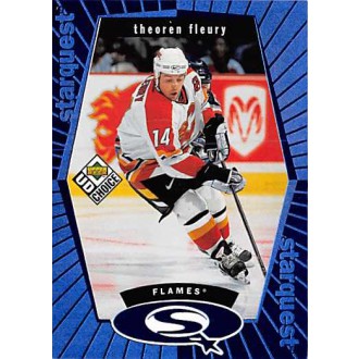 Insertní karty - Fleury Theoren - 1998-99 UD Choice Starquest Blue No.SQ13